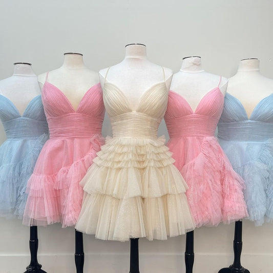 Best Homecoming Dresses 2024 - Multi Tiered Homecoming Dresses dressime