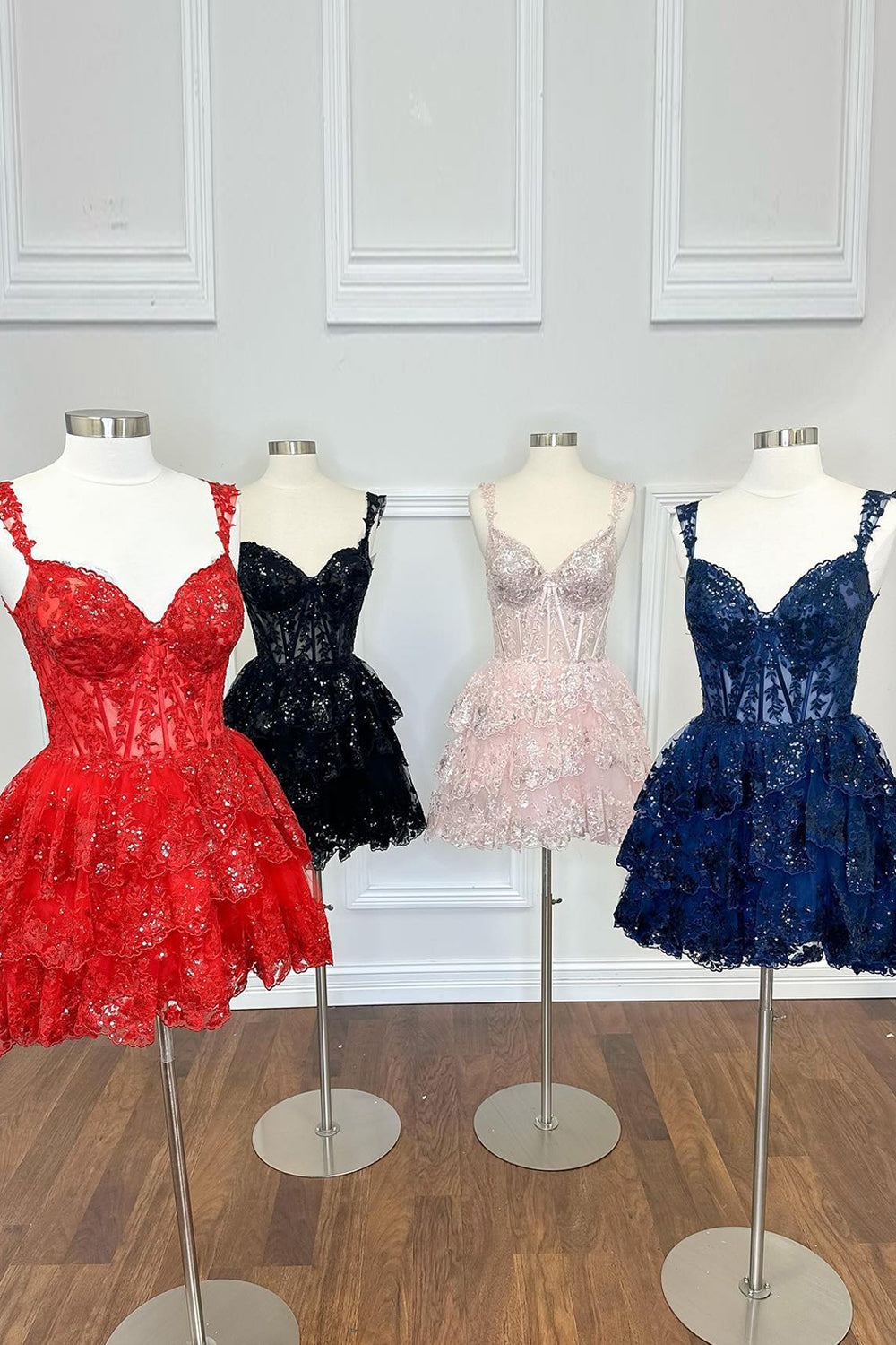 dressimeHomecoming Dresses A Line Off The Shoulder Lace With Applique