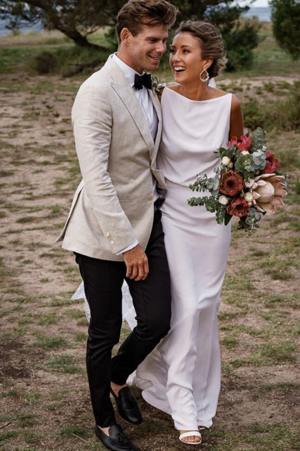 sheath beach wedding dresses Beach Wedding Dress Styles Grace Loves Lace US