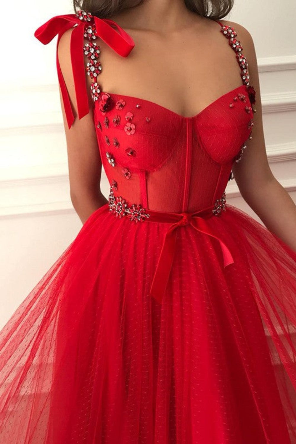 Dressime A Line Beaded Military Prom Dresses Tulle Straps Sweetheart dressime Dressime A Line Beaded Military Prom Dresses Tulle Straps Sweetheart dressime