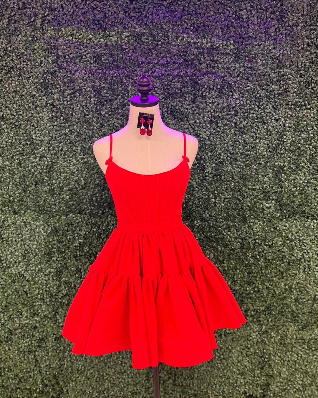 Dressime A Line Spaghetti Straps Short/Mini Tiered Cocktail Homecoming dressime Dressime A Line Spaghetti Straps Short/Mini Tiered Cocktail Homecoming dressime