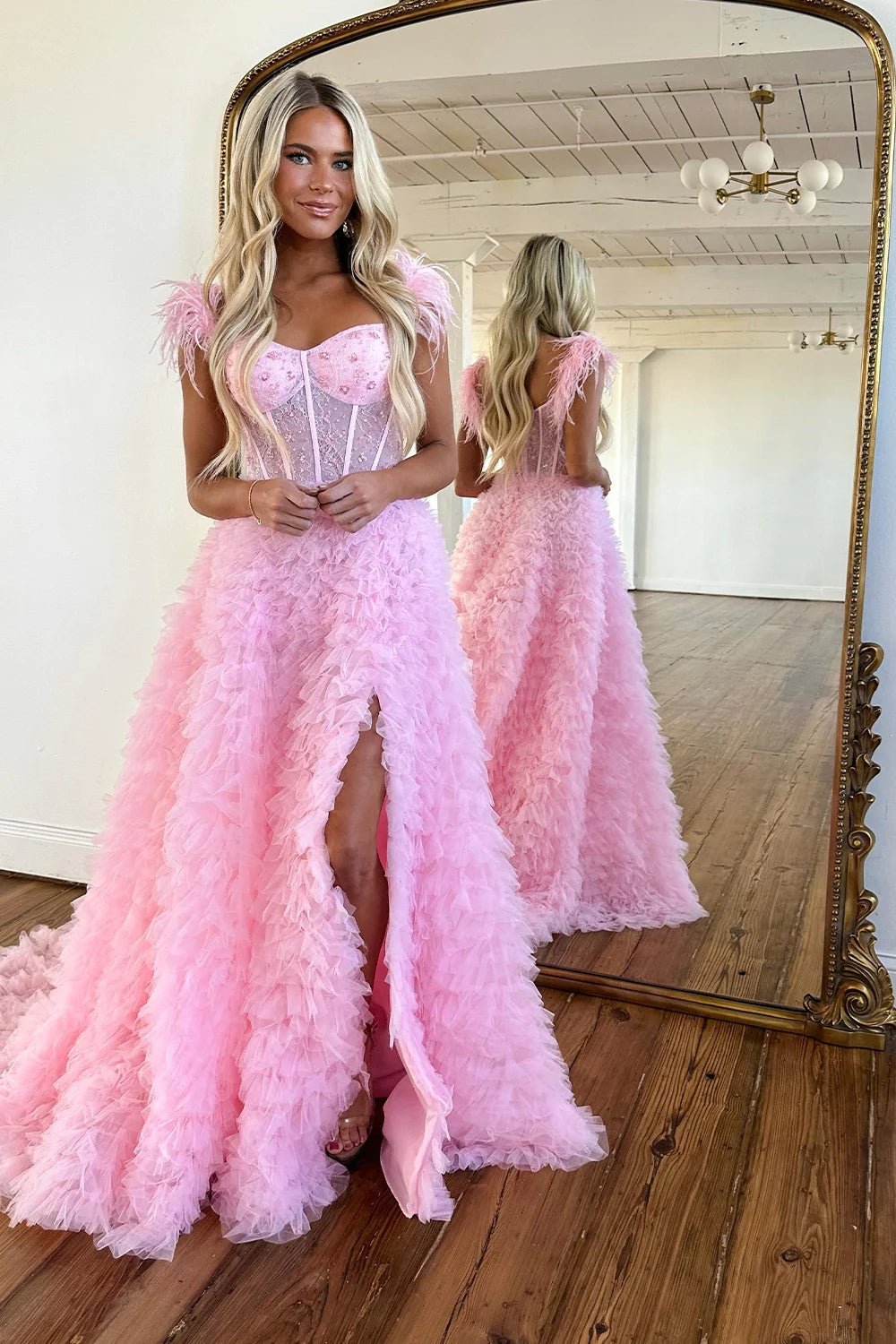 Dressime Princess A Line Off the Shoulder Tiered Sli tLong Prom Dresse dressime Dressime Princess A Line Off the Shoulder Tiered Sli tLong Prom Dresse dressime